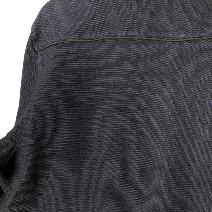 Calvin Klein Driver's Knit Sweater, Men's Size L cotton navy blue type Vintage Second Hand