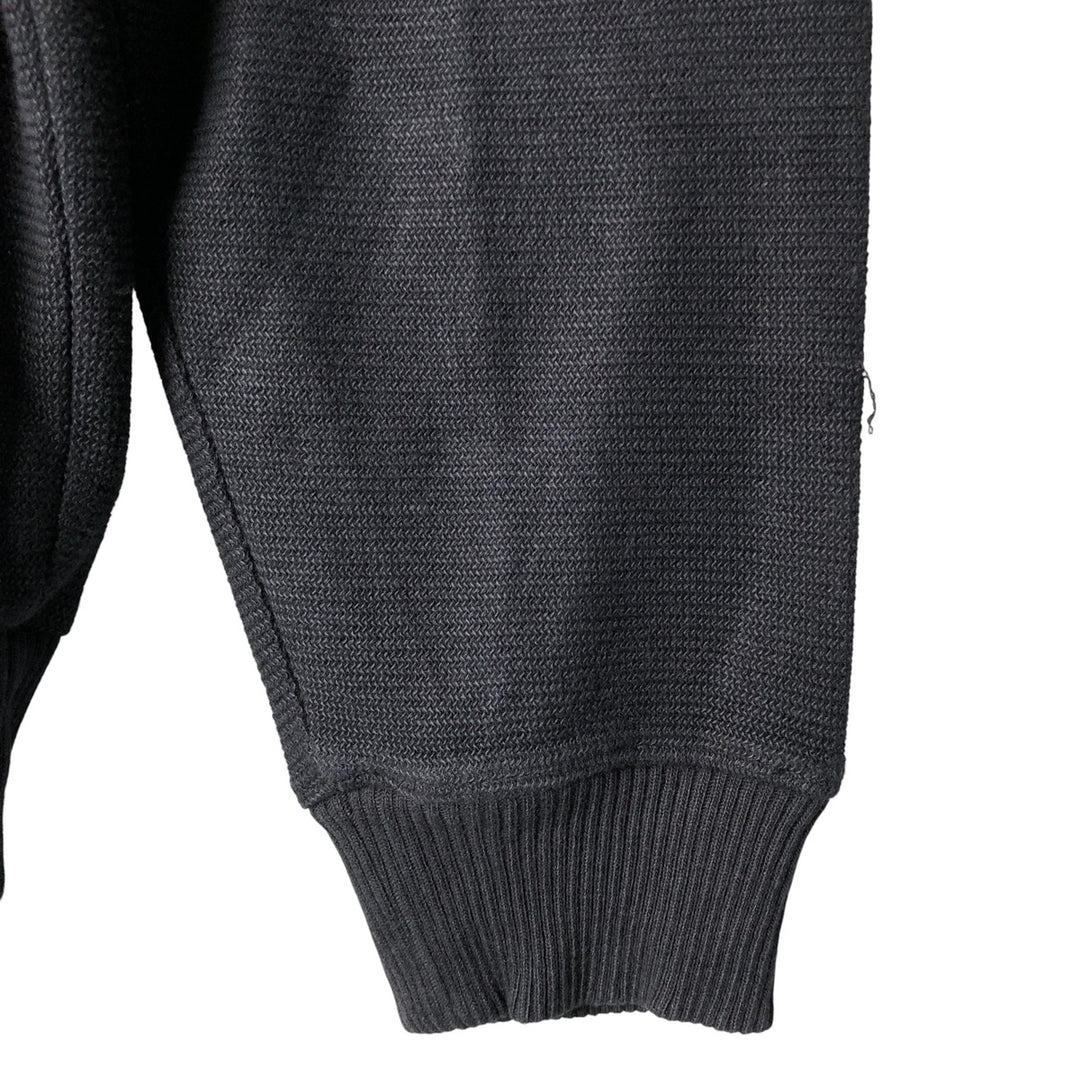 Calvin Klein Driver's Knit Sweater, Men's Size L cotton navy blue type Vintage Second Hand