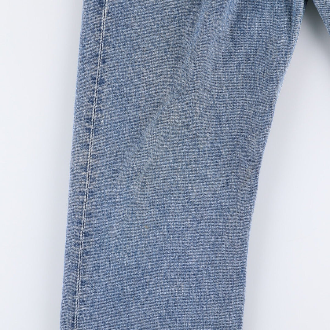 00'S Levi's 501 straight denim pants for men, size W36 cotton blue type Vintage Second Hand