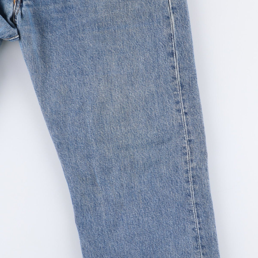 00'S Levi's 501 straight denim pants for men, size W36 cotton blue type Vintage Second Hand