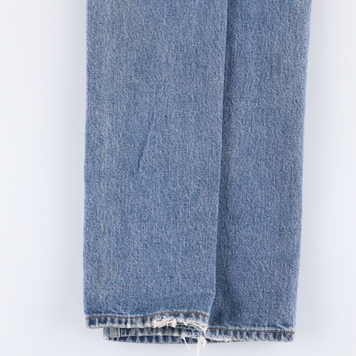 00'S Levi's 501 straight denim pants for men, size W36 cotton blue type Vintage Second Hand