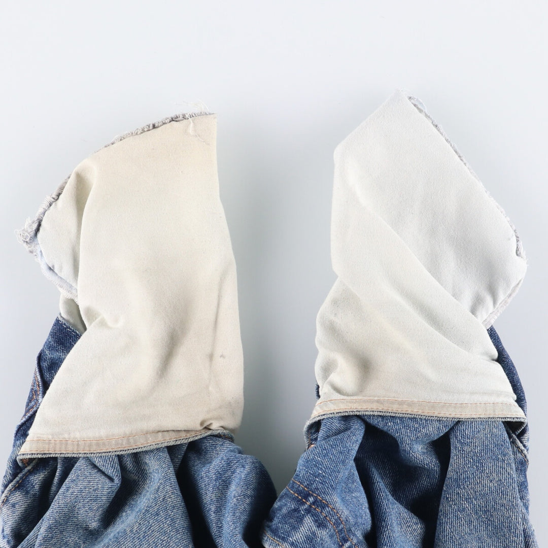 00'S Levi's 501 straight denim pants for men, size W36 cotton blue type Vintage Second Hand