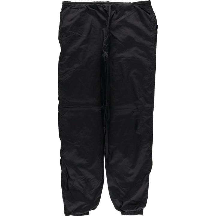 90'S Nike Silver Tag Nylon Pants, Shaka Shaka Pants, Men's Size Medium, Vintage Nylon black type Vintage Second Hand