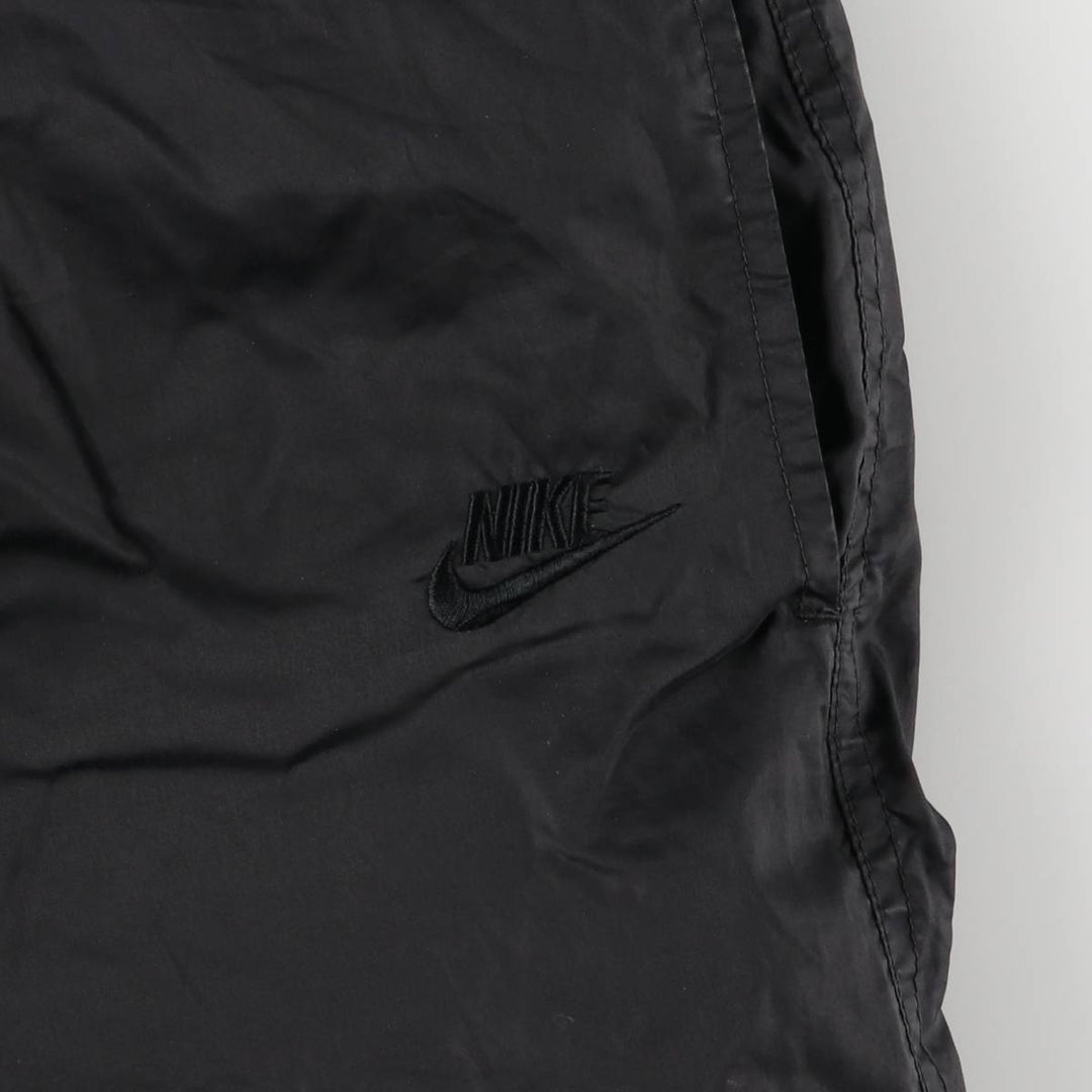 90'S Nike Silver Tag Nylon Pants, Shaka Shaka Pants, Men's Size Medium, Vintage Nylon black type Vintage Second Hand