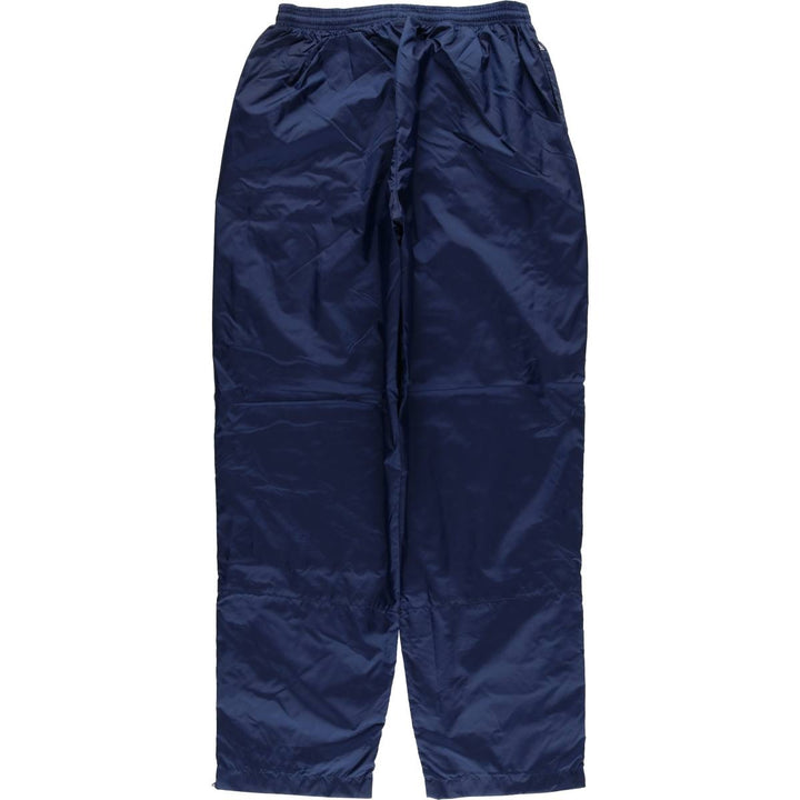 00'S Adidas nylon pants, rustling pants, men's size L Nylon navy blue type Vintage Second Hand