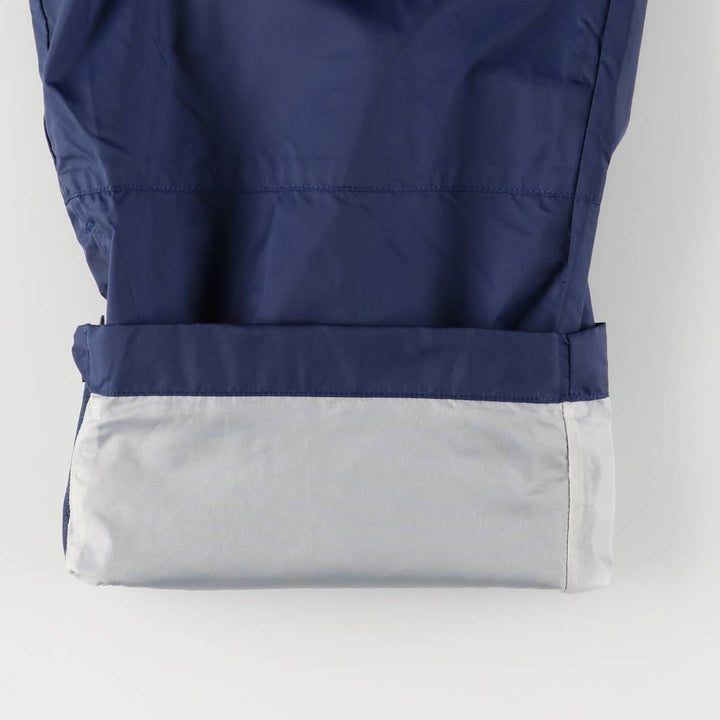 00'S Adidas nylon pants, rustling pants, men's size L Nylon navy blue type Vintage Second Hand