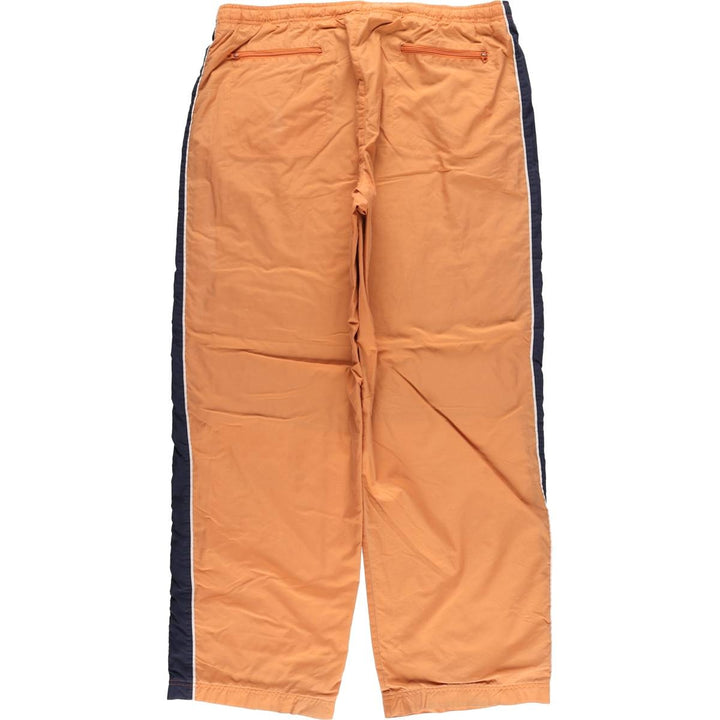 90'S Nike Nylon Shaka Shaka Pants, Men's Size L, Vintage Nylon orange type Vintage Second Hand