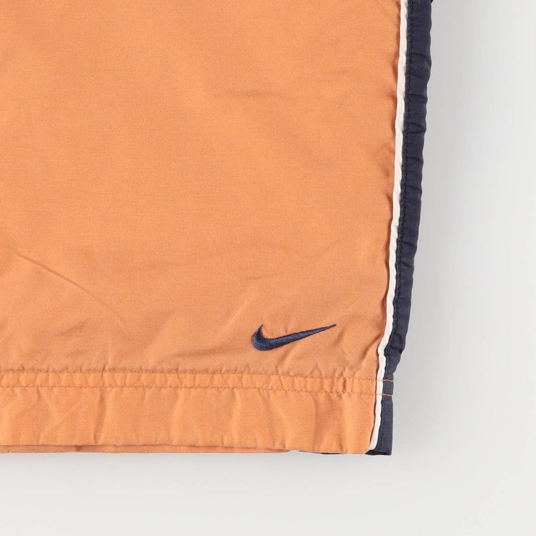 90'S Nike Nylon Shaka Shaka Pants, Men's Size L, Vintage Nylon orange type Vintage Second Hand