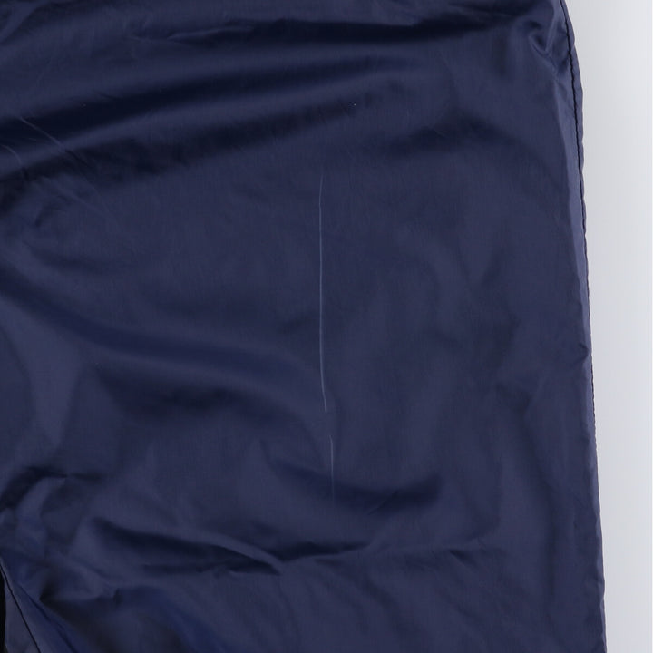 90'S Adidas nylon pants, rustling pants, men's size L, vintage Nylon navy blue type Vintage Second Hand