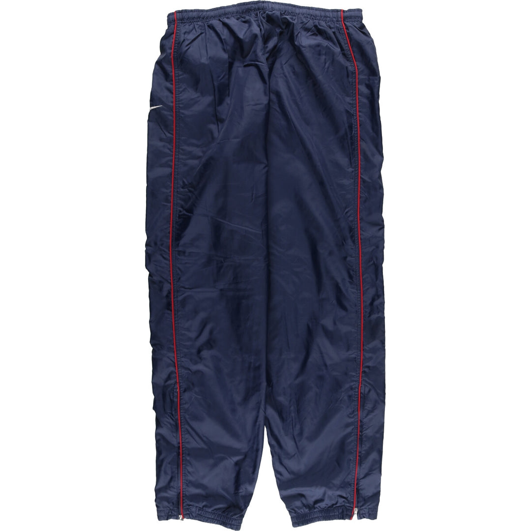 90'S Nike Nylon Pants, Shaka Shaka Pants, Men's XL Size, Vintage Nylon navy blue type Vintage Second Hand