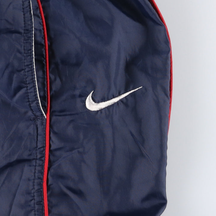 90'S Nike Nylon Pants, Shaka Shaka Pants, Men's XL Size, Vintage Nylon navy blue type Vintage Second Hand