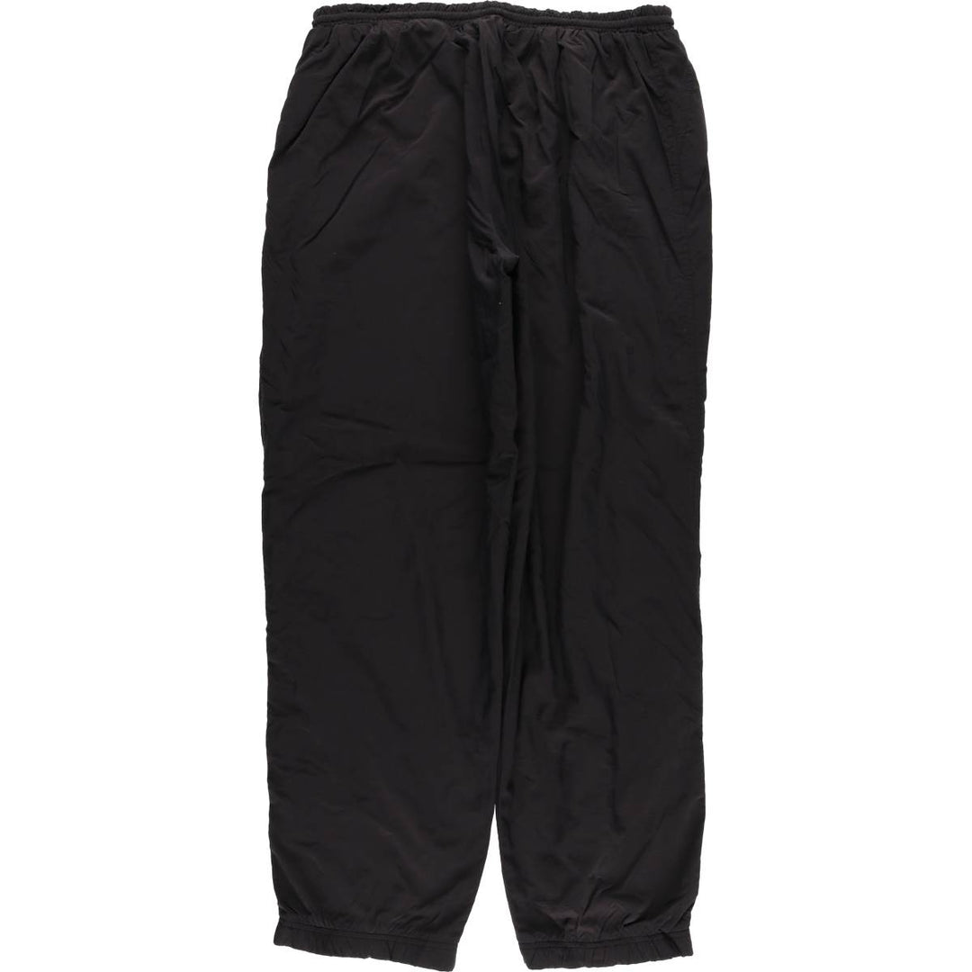 90'S Nike Nylon Pants, Shaka Shaka Pants, Men's XL Size, Vintage Nylon black type Vintage Second Hand
