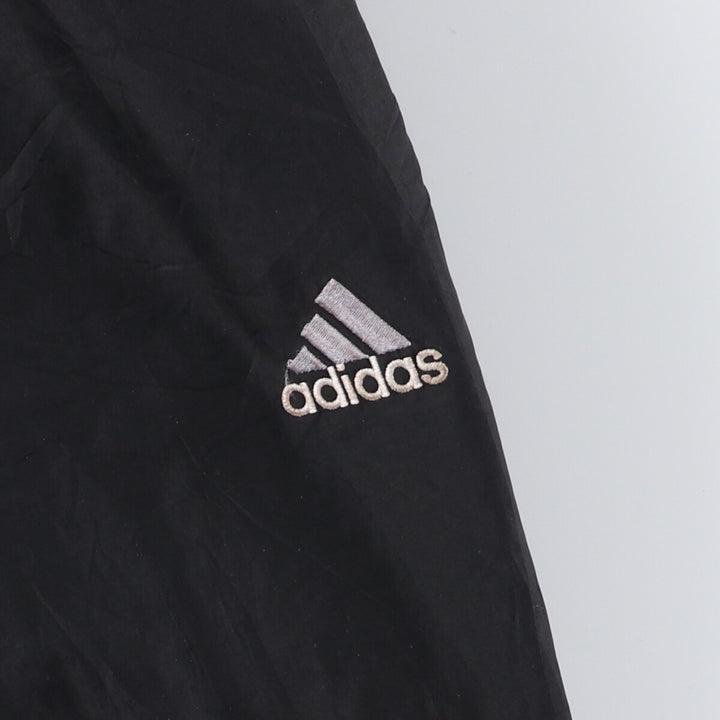 90'S Adidas Warm-Up Pants, Nylon, Shaka Shaka Pants, Men's Size L, Vintage polyester black type Vintage Second Hand