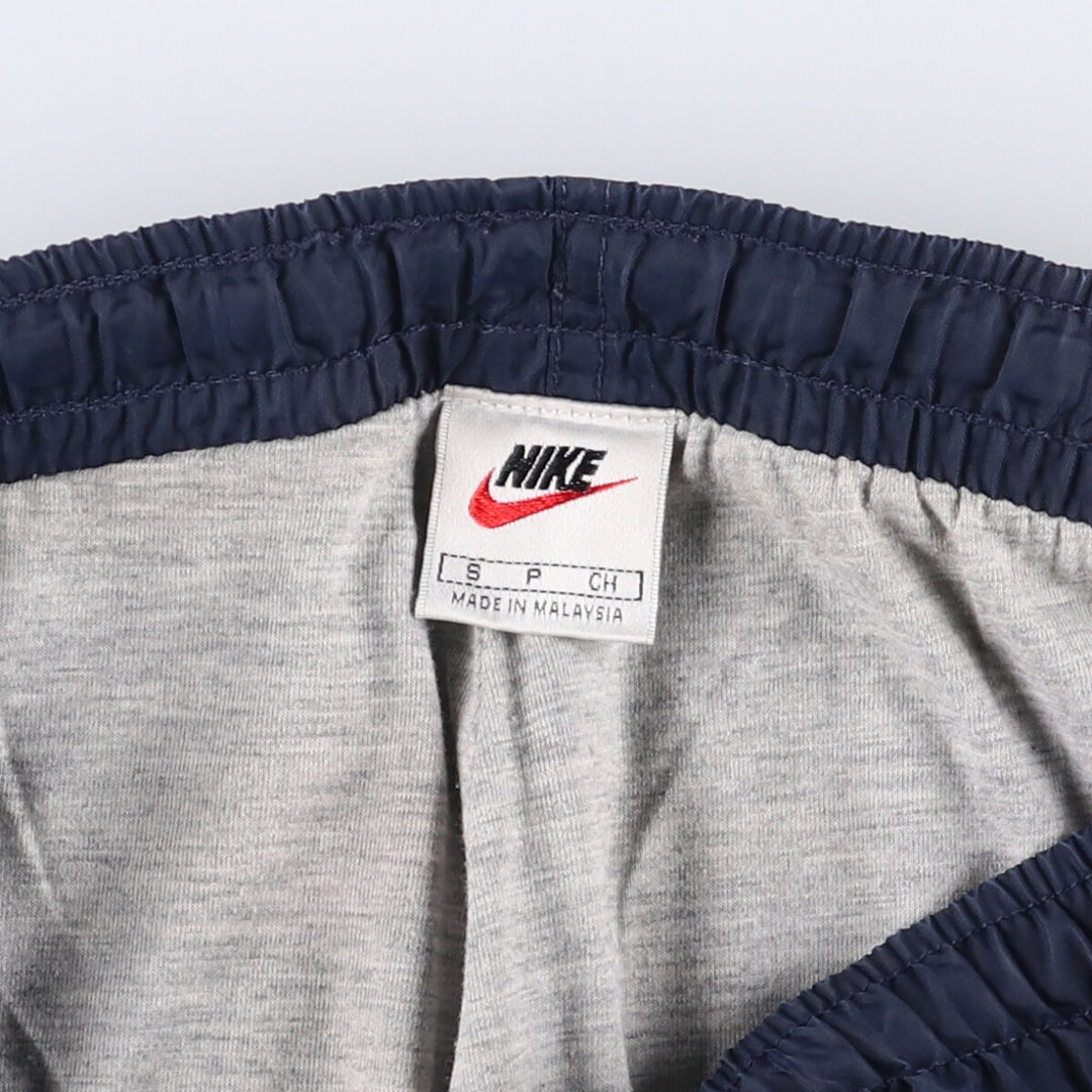 90'S Nike Nylon Shaka Shaka Pants, Men's Size Small, Vintage Nylon navy blue type Vintage Second Hand