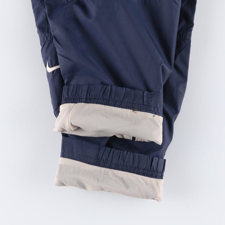 90'S Nike Nylon Shaka Shaka Pants, Men's Size Small, Vintage Nylon navy blue type Vintage Second Hand