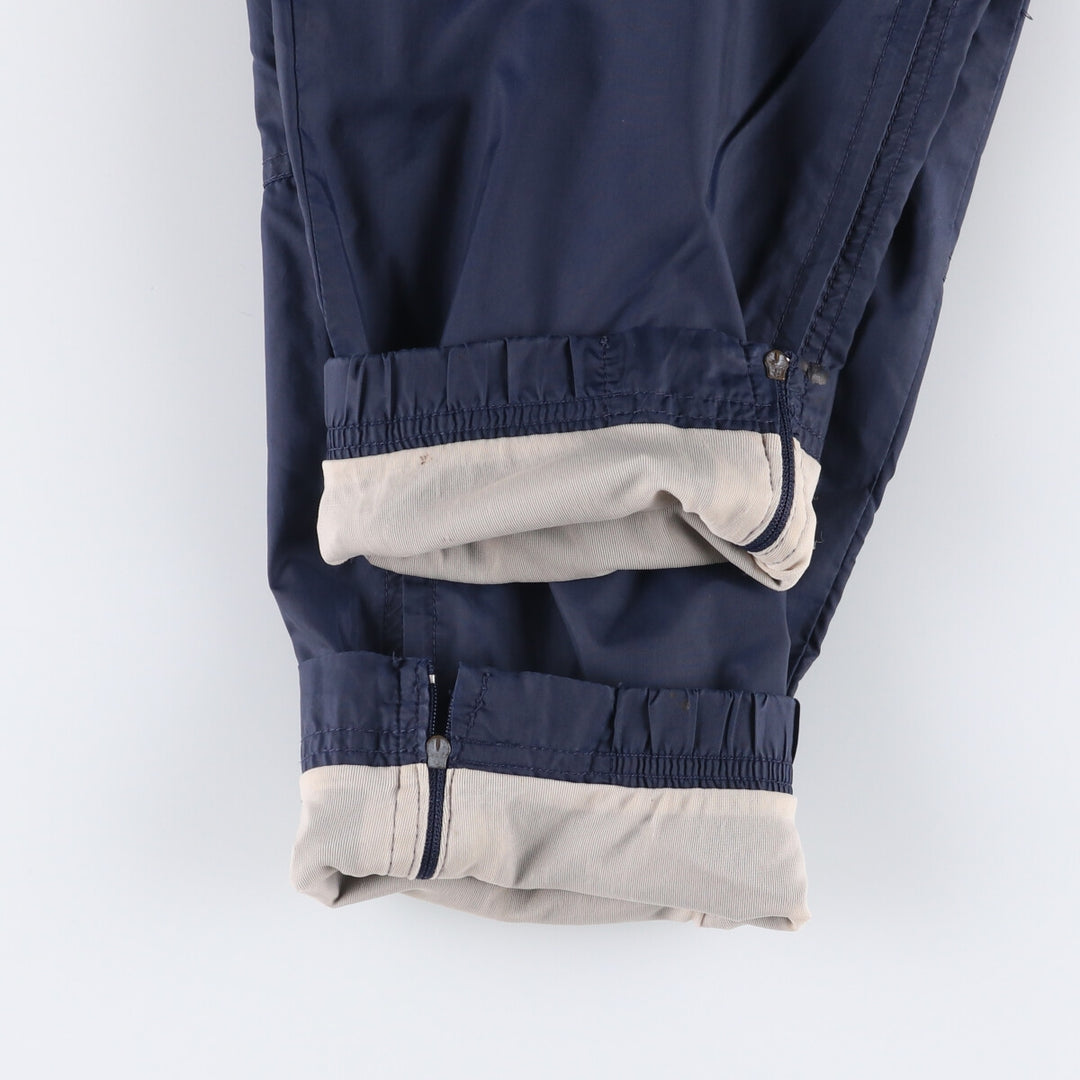 90'S Nike Nylon Shaka Shaka Pants, Men's Size Small, Vintage Nylon navy blue type Vintage Second Hand