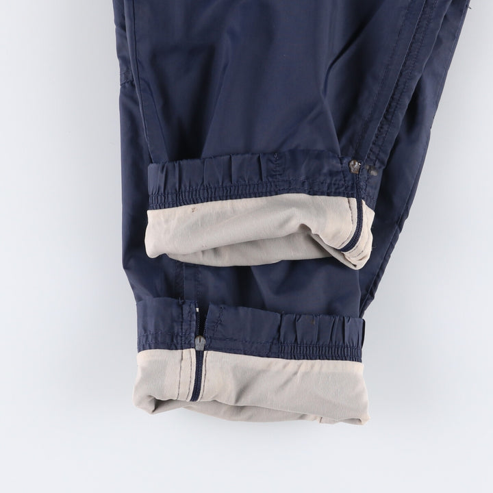 90'S Nike Nylon Shaka Shaka Pants, Men's Size Small, Vintage Nylon navy blue type Vintage Second Hand