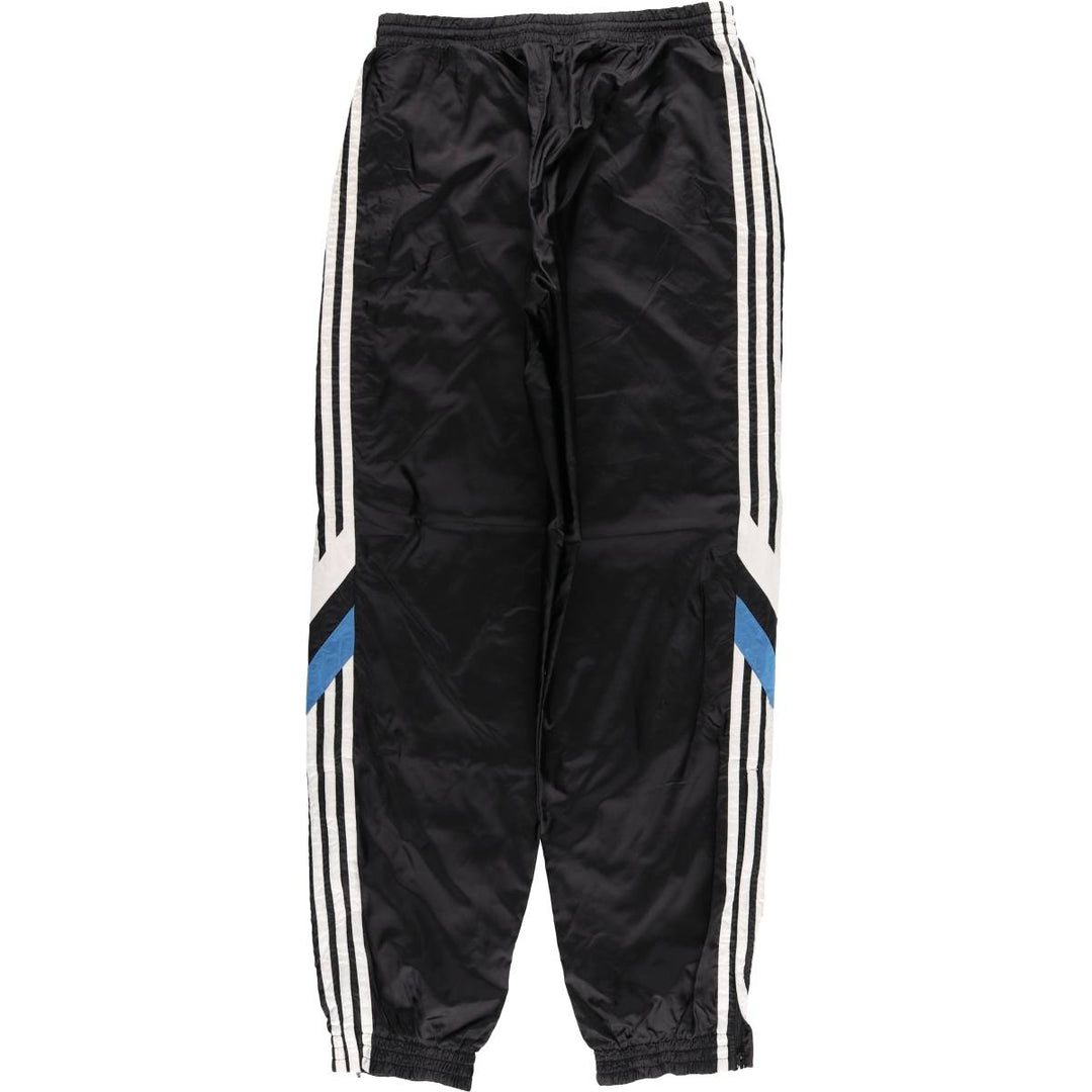 Vintage 90s-00'S Adidas nylon pants, crinkle pants, men's size M Nylon black type Vintage Second Hand