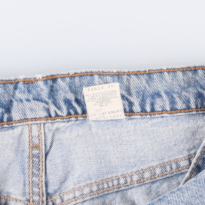 90'S Levi's 550 Relaxed Fit Tapered Denim Pants Made in USA Men's W33 Vintage cotton Blue type light blue Vintage Second Hand