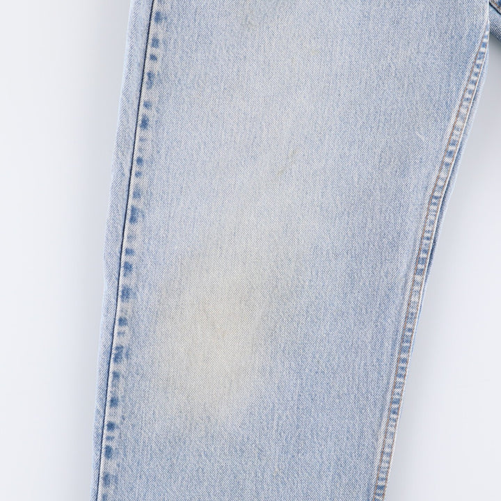 90'S Levi's 550 Relaxed Fit Tapered Denim Pants Made in USA Men's W33 Vintage cotton Blue type light blue Vintage Second Hand