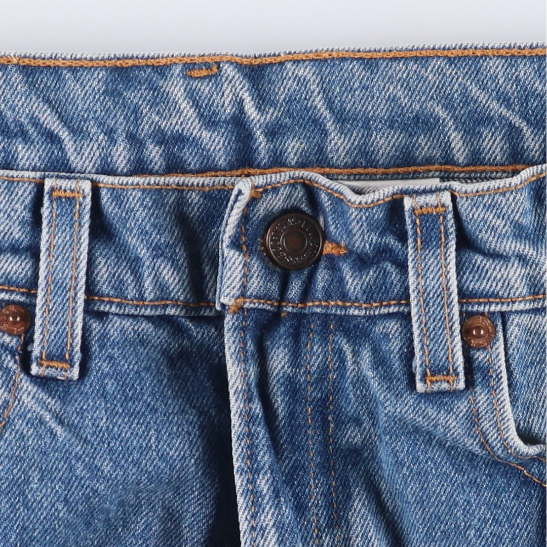 90'S Levi's 550-4891 Relaxed Fit Tapered Denim Pants, Made in USA, Men's Size 32, Vintage cotton blue type Vintage Second Hand