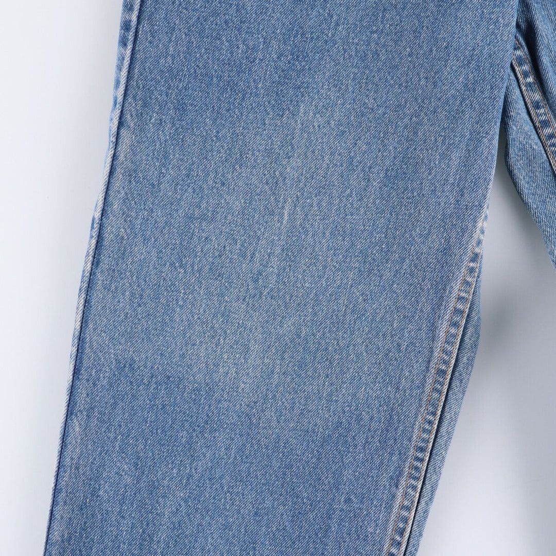 90'S Levi's 550-4891 Relaxed Fit Tapered Denim Pants, Made in USA, Men's Size 32, Vintage cotton blue type Vintage Second Hand