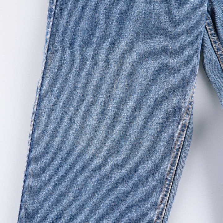 90'S Levi's 550-4891 Relaxed Fit Tapered Denim Pants, Made in USA, Men's Size 32, Vintage cotton blue type Vintage Second Hand