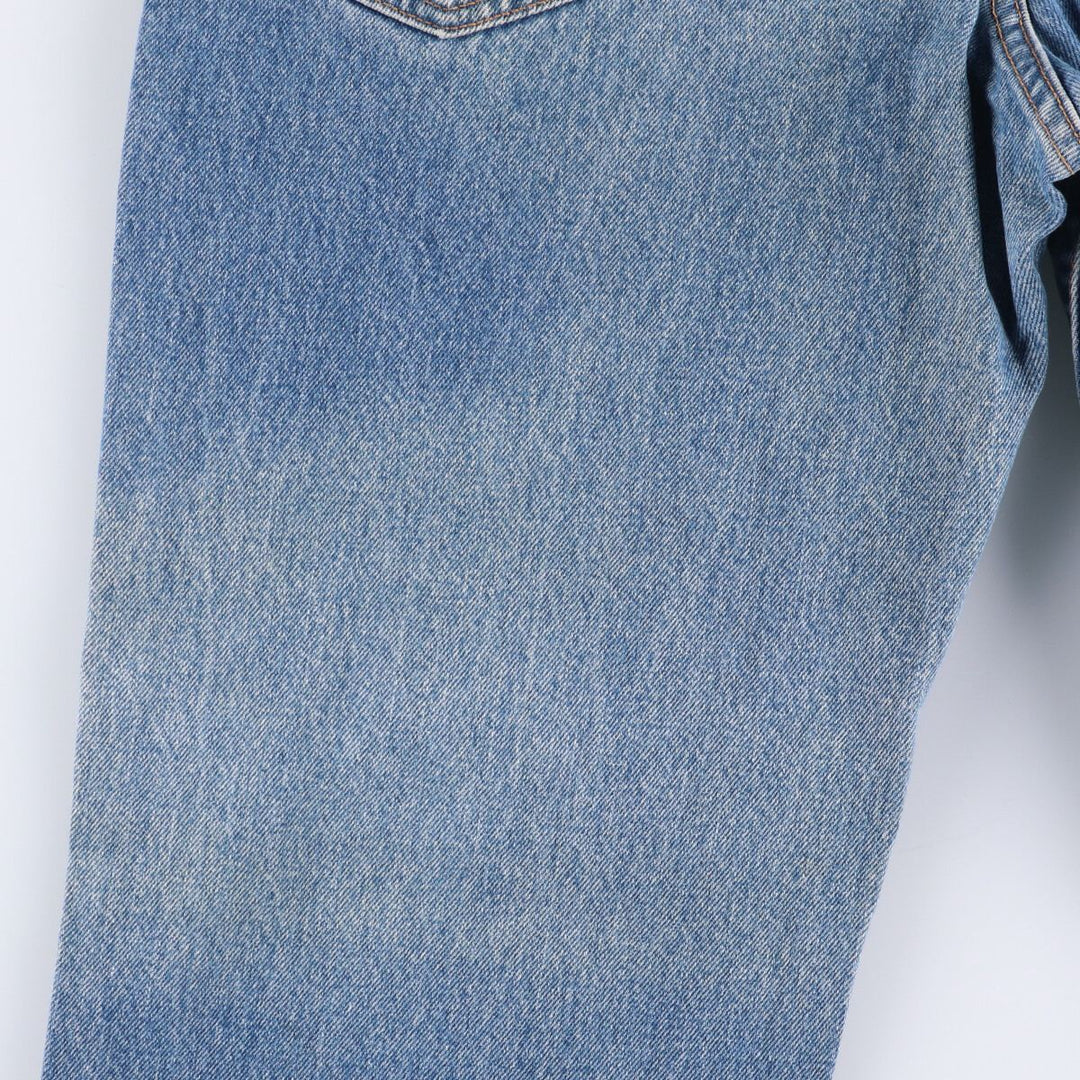 90'S Levi's 550-4891 Relaxed Fit Tapered Denim Pants, Made in USA, Men's Size 32, Vintage cotton blue type Vintage Second Hand