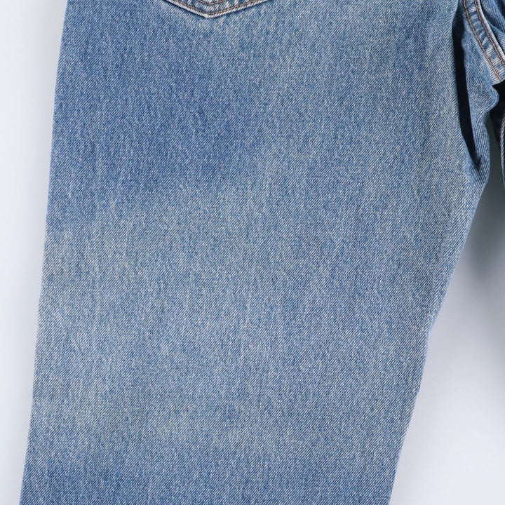 90'S Levi's 550-4891 Relaxed Fit Tapered Denim Pants, Made in USA, Men's Size 32, Vintage cotton blue type Vintage Second Hand