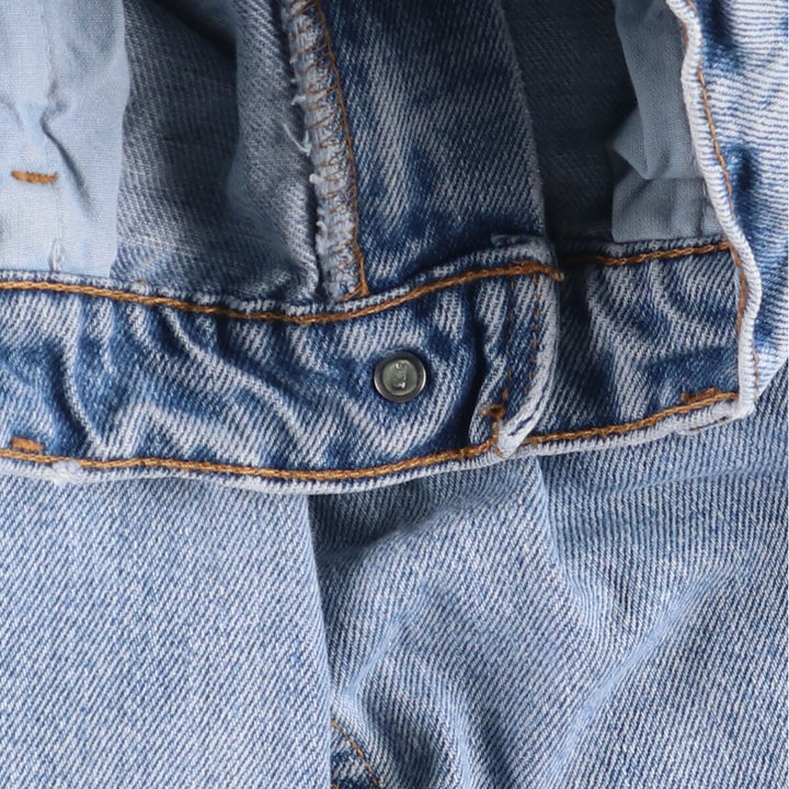 90'S Levi's 560-4891 Loose Fit Tapered Leg Denim Pants, Made in the USA, Men's, Size W31, Vintage cotton Blue type light blue Vintage Second Hand