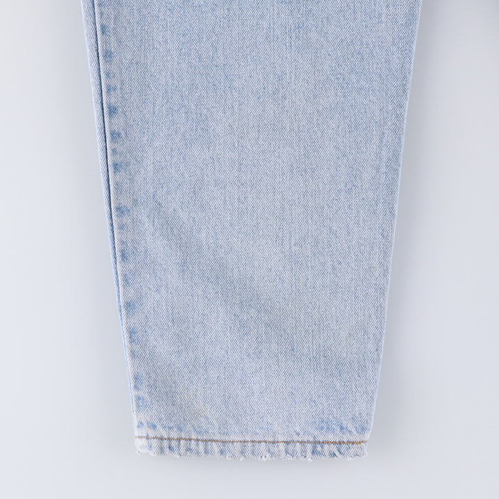 90'S Levi's 560-4834 Loose Fit Tapered Leg Denim Pants, Made in USA, Men's, Size 35, Vintage cotton Blue type light blue Vintage Second Hand