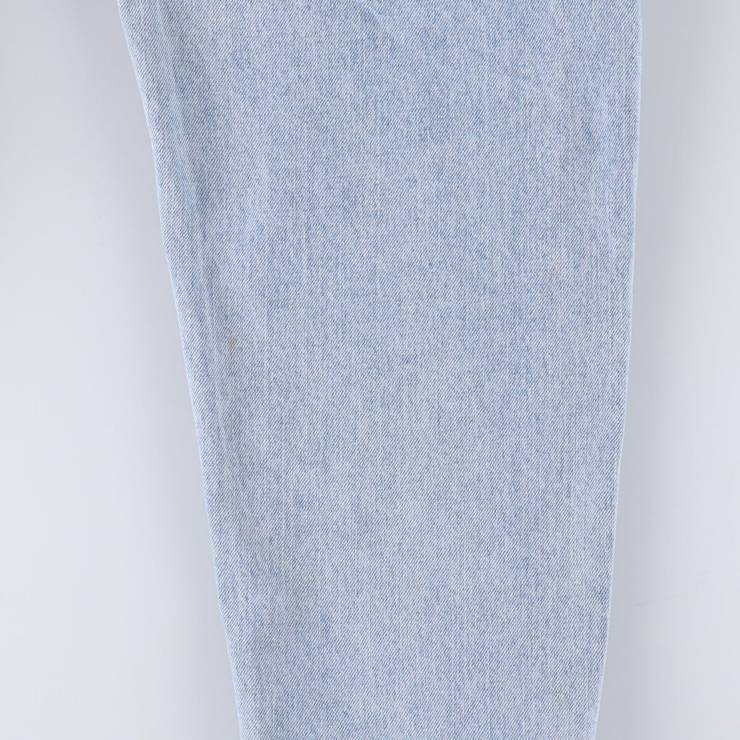 90'S Levi's 560-4834 Loose Fit Tapered Leg Denim Pants, Made in USA, Men's, Size 35, Vintage cotton Blue type light blue Vintage Second Hand