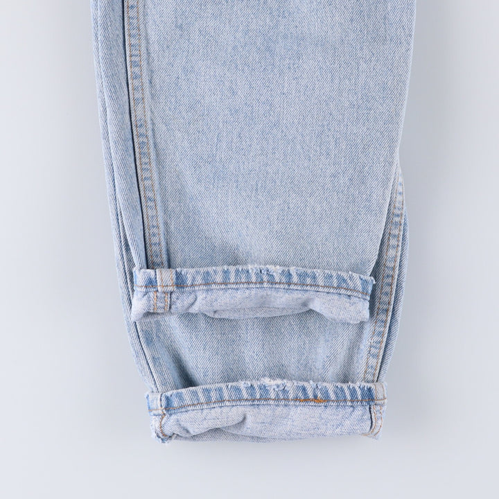 90'S Levi's 560-4834 Loose Fit Tapered Leg Denim Pants, Made in USA, Men's, Size 35, Vintage cotton Blue type light blue Vintage Second Hand
