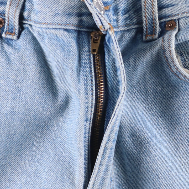 00'S Levi's 550 Relaxed Fit Tapered Denim Pants Made in USA Men's W34 cotton Blue type light blue Vintage Second Hand
