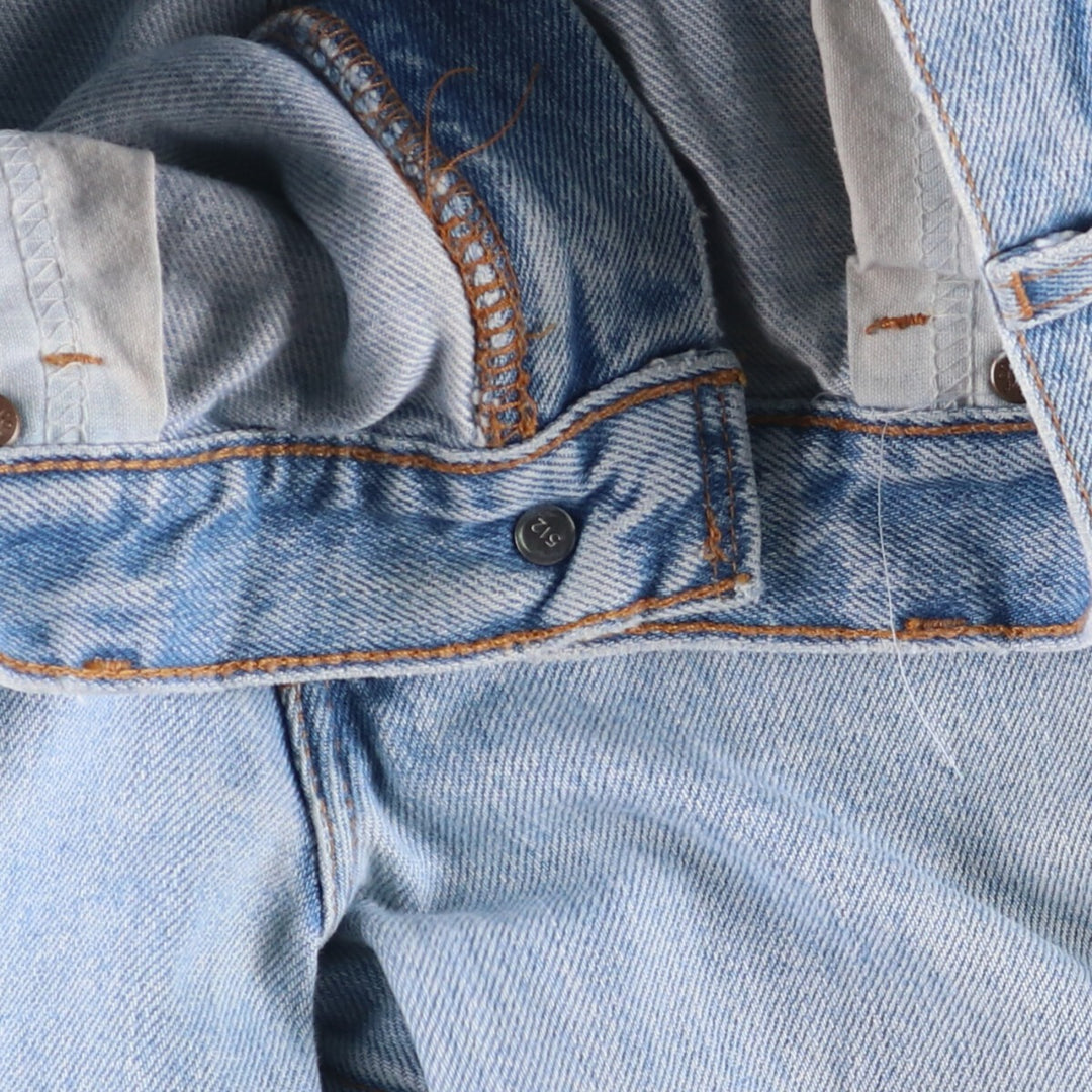 00'S Levi's 550 Relaxed Fit Tapered Denim Pants Made in USA Men's W34 cotton Blue type light blue Vintage Second Hand