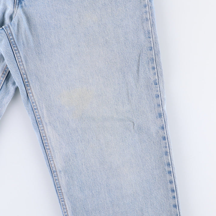 00'S Levi's 550 Relaxed Fit Tapered Denim Pants Made in USA Men's W34 cotton Blue type light blue Vintage Second Hand