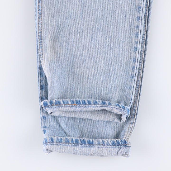 00'S Levi's 550 Relaxed Fit Tapered Denim Pants Made in USA Men's W34 cotton Blue type light blue Vintage Second Hand