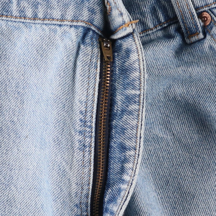 2000'S Levi's 550 Orange Tab Tapered Denim Pants, Made in USA, Men's Size 36 cotton Blue type light blue Vintage Second Hand