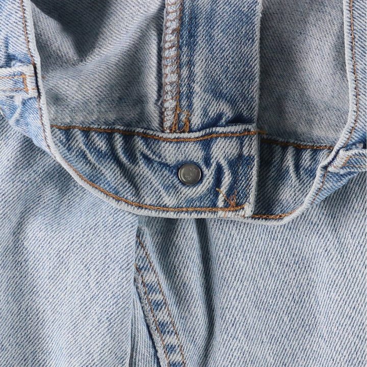 2000'S Levi's 550 Orange Tab Tapered Denim Pants, Made in USA, Men's Size 36 cotton Blue type light blue Vintage Second Hand