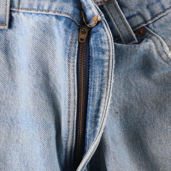 90'S Levi's 42560-0234 Loose Fit Tapered Leg Denim Pants, Made in USA, Men's Size 34 (Vintage) cotton Blue type light blue Vintage Second Hand
