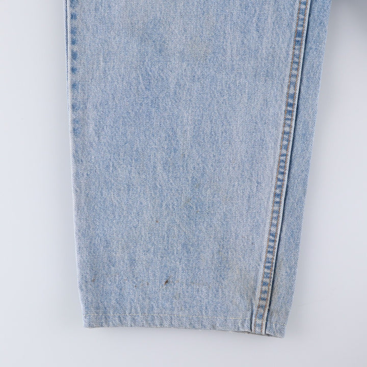 90'S Levi's 42560-0234 Loose Fit Tapered Leg Denim Pants, Made in USA, Men's Size 34 (Vintage) cotton Blue type light blue Vintage Second Hand