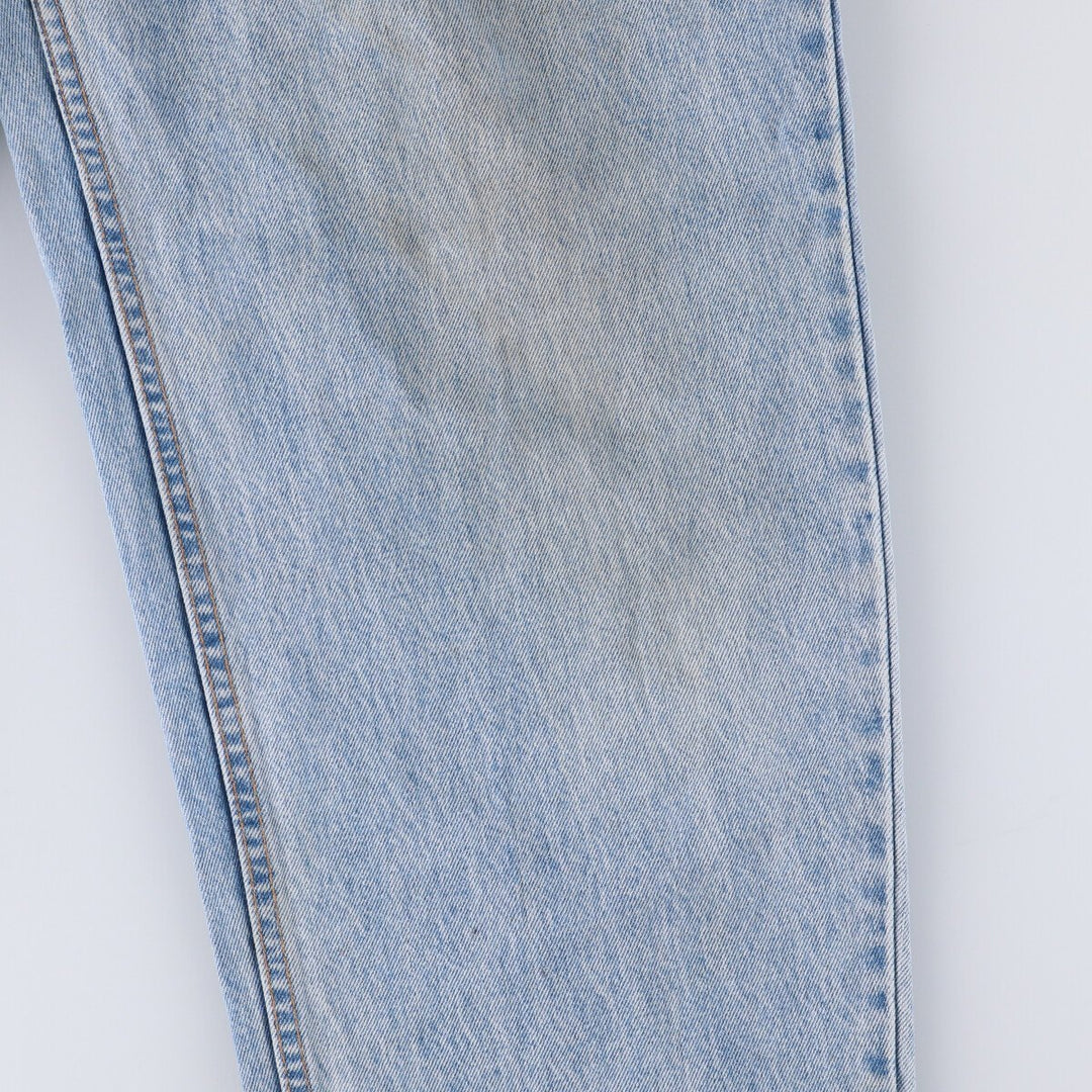 90'S Levi's 42560-0234 Loose Fit Tapered Leg Denim Pants, Made in USA, Men's Size 34 (Vintage) cotton Blue type light blue Vintage Second Hand