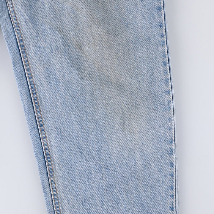 90'S Levi's 42560-0234 Loose Fit Tapered Leg Denim Pants, Made in USA, Men's Size 34 (Vintage) cotton Blue type light blue Vintage Second Hand