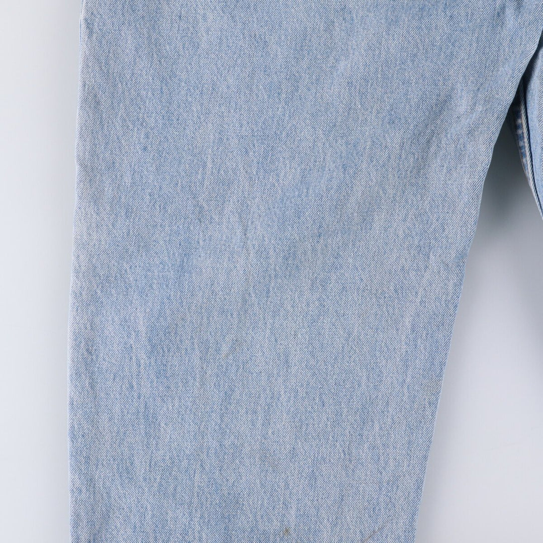 90'S Levi's 42560-0234 Loose Fit Tapered Leg Denim Pants, Made in USA, Men's Size 34 (Vintage) cotton Blue type light blue Vintage Second Hand