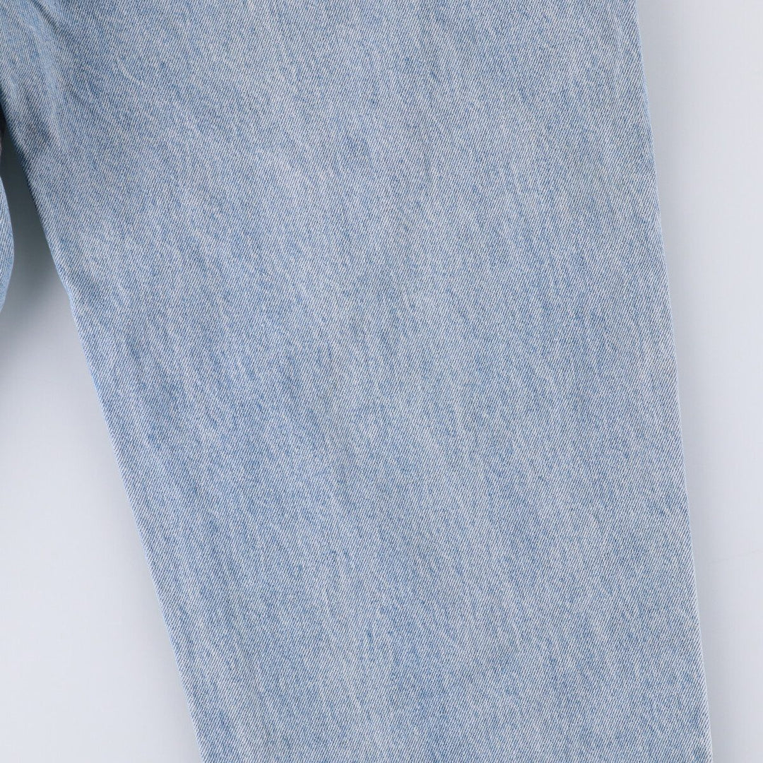 90'S Levi's 42560-0234 Loose Fit Tapered Leg Denim Pants, Made in USA, Men's Size 34 (Vintage) cotton Blue type light blue Vintage Second Hand