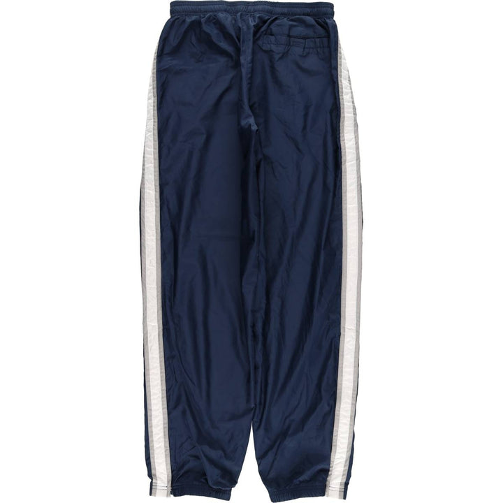 00'S Nike Warm-up Pants, Nylon Pants, Rustling Pants, Men's Size L polyester navy blue type Vintage Second Hand
