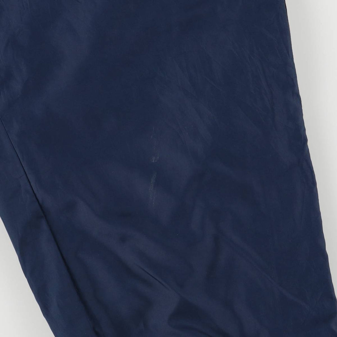 00'S Nike Warm-up Pants, Nylon Pants, Rustling Pants, Men's Size L polyester navy blue type Vintage Second Hand