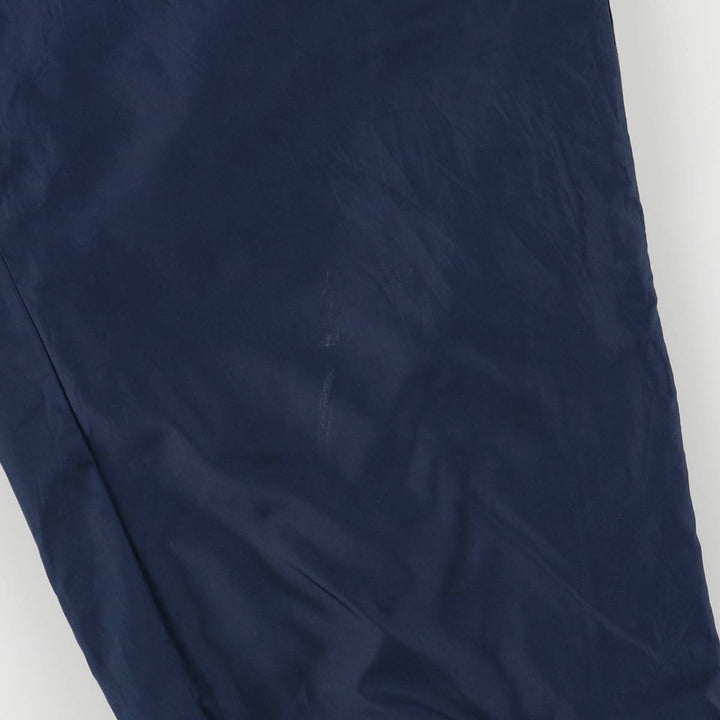 00'S Nike Warm-up Pants, Nylon Pants, Rustling Pants, Men's Size L polyester navy blue type Vintage Second Hand