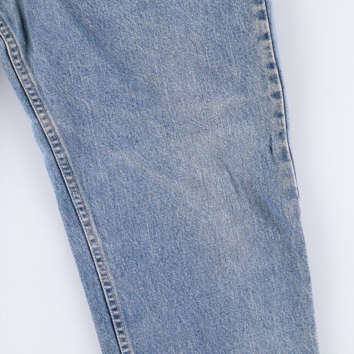 90'S Levi's 550-4891 Relaxed Fit Tapered Leg Denim Pants, Made in USA, Men's, Size 35, Vintage cotton blue type Vintage Second Hand