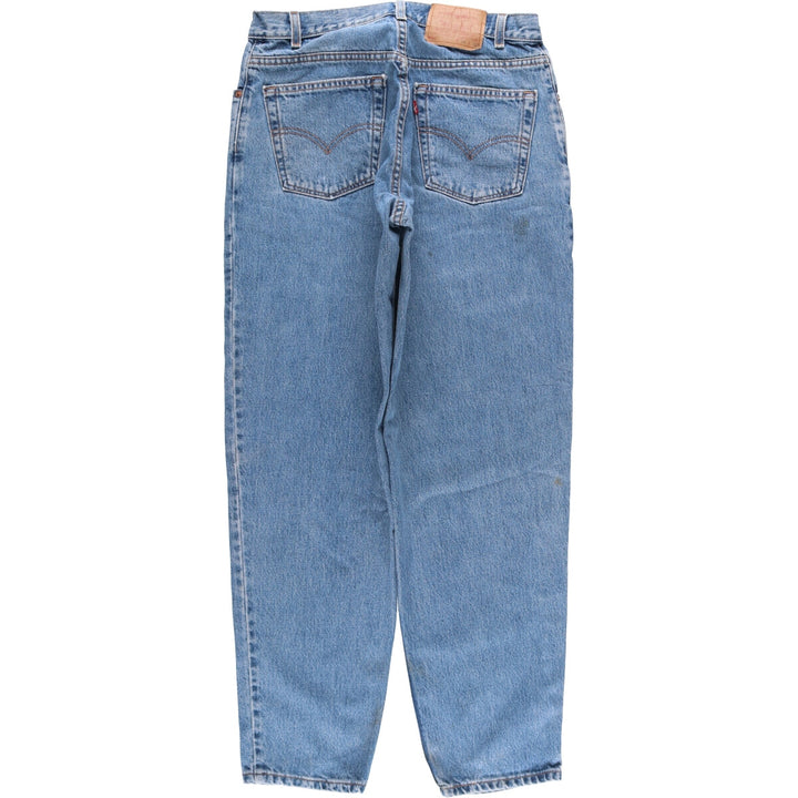 2000'S Levi's 560 Loose Fit Tapered Leg Denim Pants, Made in USA, Men's Size 33 cotton blue type Vintage Second Hand